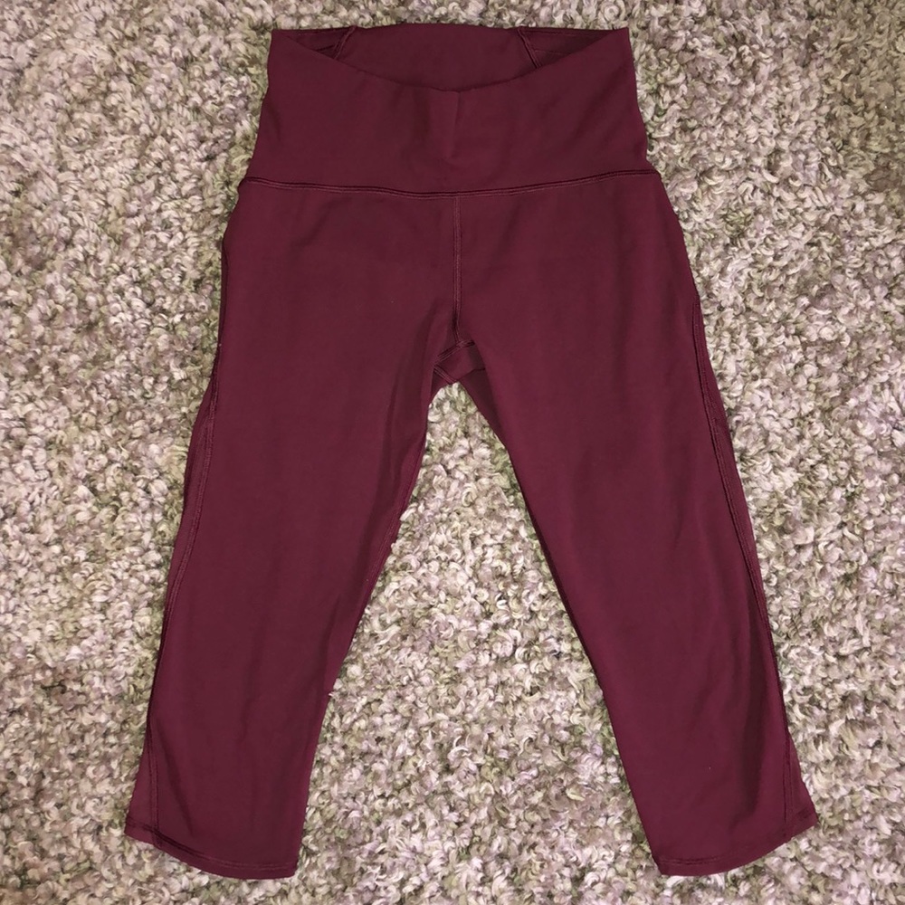 lululemon cropped leggings